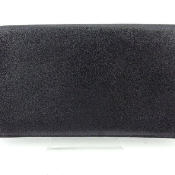 Dior Long Wallet logo leather Auth used E1624